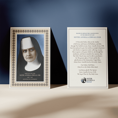 Decorative Sister Annella Prayer Card (Digital Download)