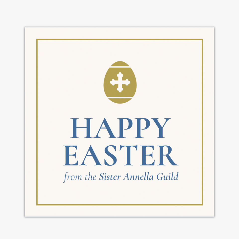 Chocolate Easter Egg + Prayer Card